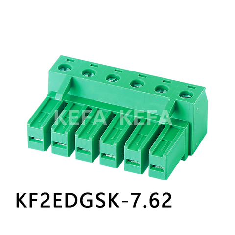 KF2EDGSK-7.62 Bloco terminal plugável