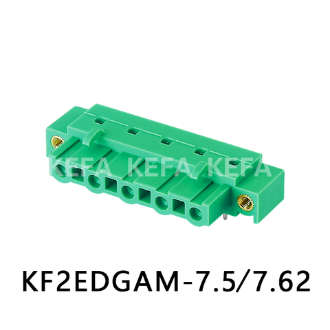 KF2EDGAM-7.5/7.62 Bloco terminal travável