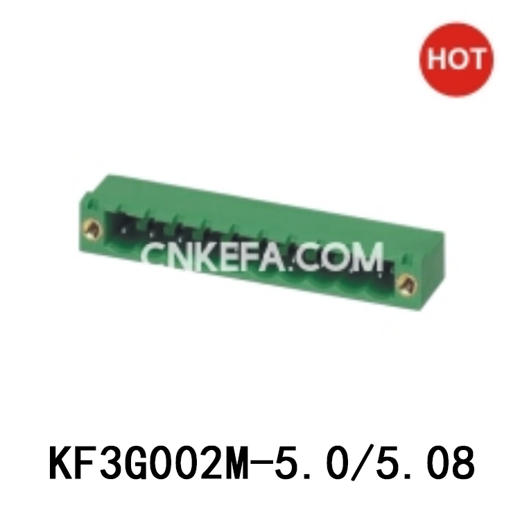 KF3G002M-5.0/5.08 Bloco terminal plugável