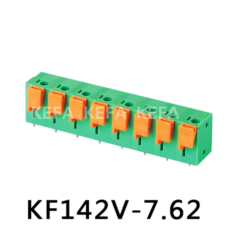 KF142V-7.62 Bloco terminal tipo mola