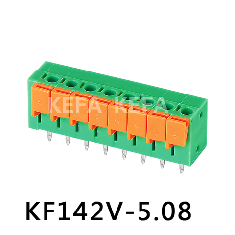KF142V-5.08 Bloco terminal tipo mola