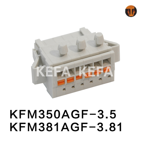 KFM350AGF-3.5/ KFM381AGF-3.81 Bloco terminal travável