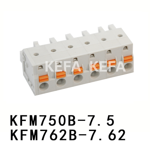 KFM750B-7.5/KFM762B-7.62 BLOCO TERMINAL PLAGGLIBLE