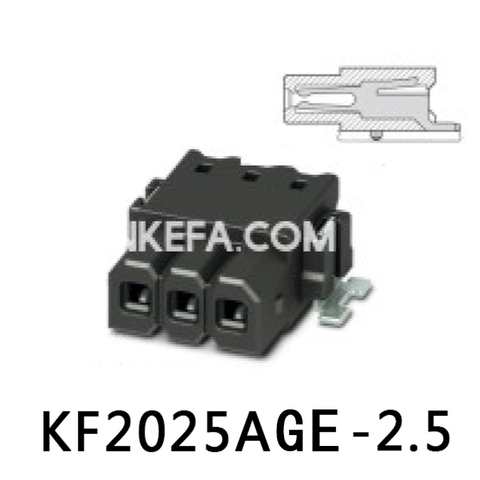 Bloco terminal KF2025AGE-2.5 SMT