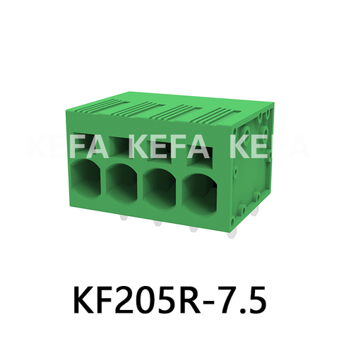 KF205R-7.5 Bloco terminal tipo mola