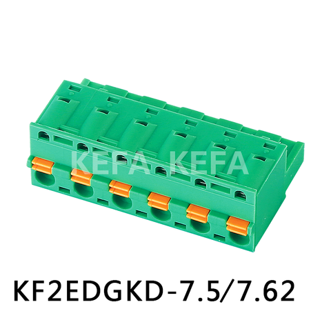 KF2EDGKD-7.5/7.62 Bloco terminal travável