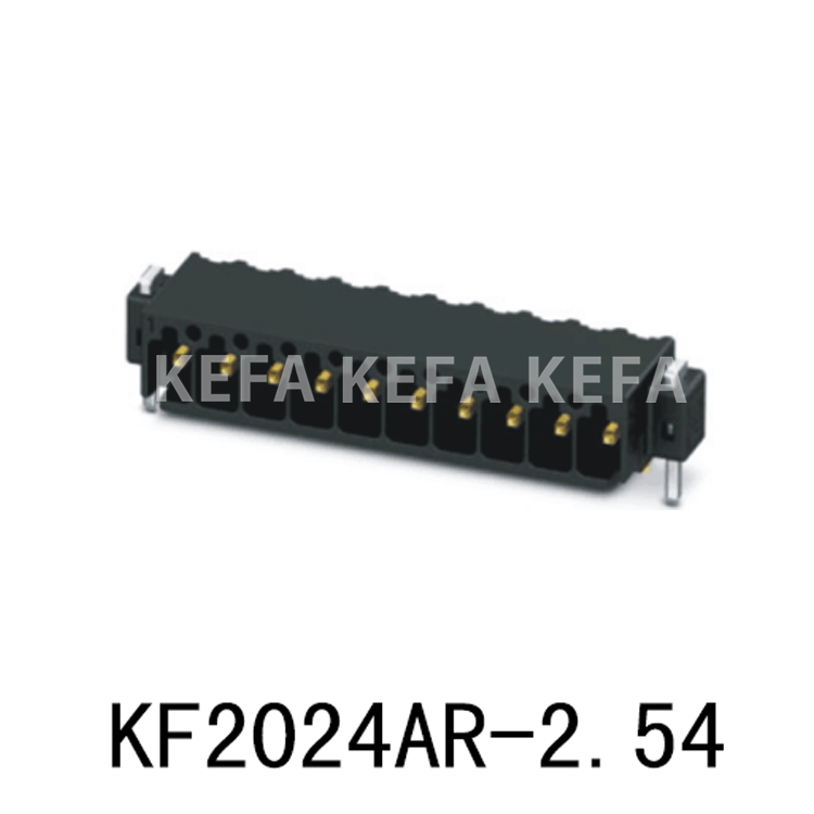 Bloco terminal KF2024AR-2.54 SMT