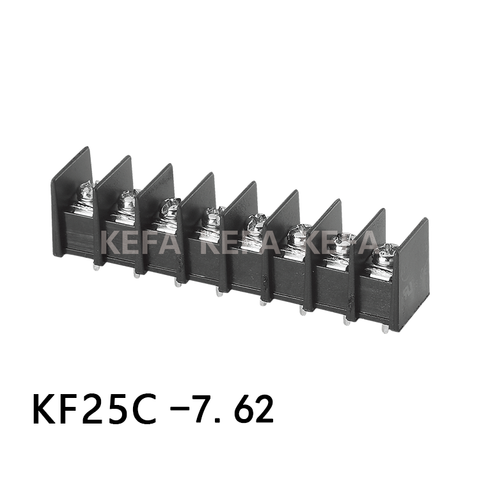 Bloco terminal de barreira KF25C-7.62