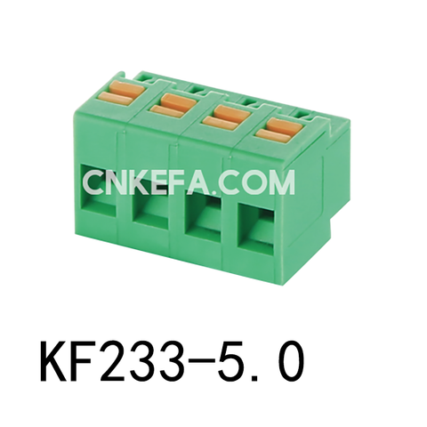 Bloco terminal tipo mola KF233-5.0