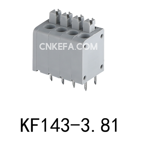 KF143-3.81 Bloco de terminal do tipo de mola