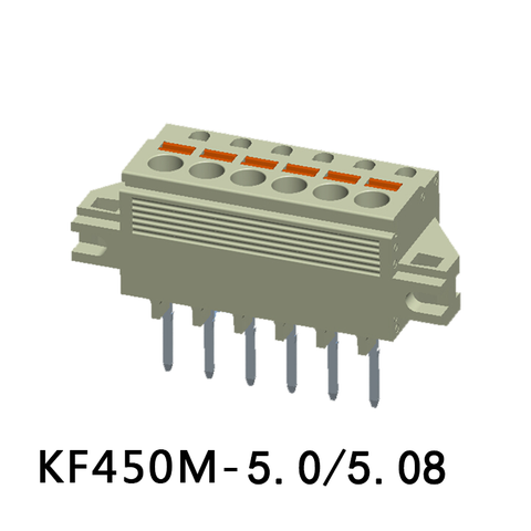 KF450M-5.0/5.08 Bloco terminal tipo mola