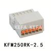 Bloco terminal plugável KFM250RK-2.5