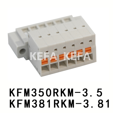 KFM350RKM-3.5/ KFM381RKM-3.81 BLOCO TERMINAL PLAGGLABLE