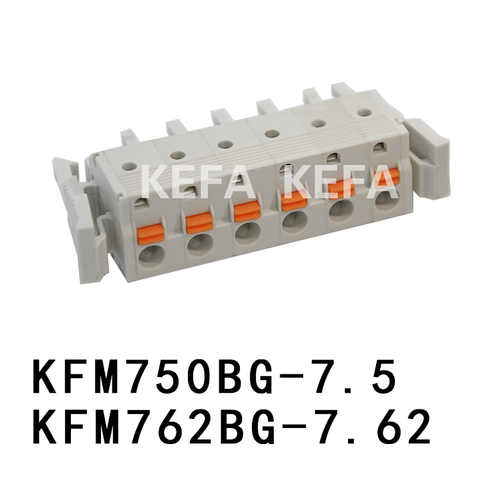 KFM750BG-7.5/KFM762BG-7.62 BLOCO TERMINAL PLAGGLABLE