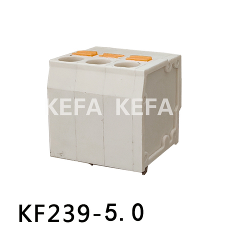 KF239-5.0/5.08 Bloco terminal tipo mola