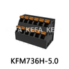 Bloco terminal tipo mola KFM736H-5.0