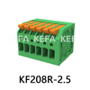 KF208R-2.5/2.54 Bloco terminal tipo mola