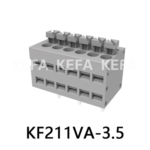 KF211VA-3.5 Terminal de mola bloco de terminal