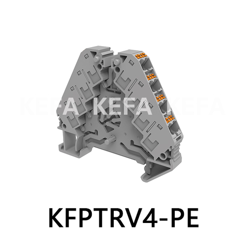 Bloco de distribuição de braçadeira final KFPTRV4-PE