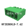 KF2EDGVLD-7.62 Bloco terminal plugável